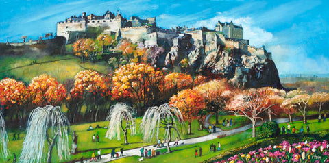 Edinburgh Castle in Summer