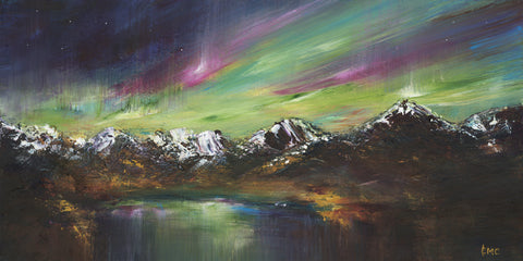 "Northern Lights Come to Rannoch" Large