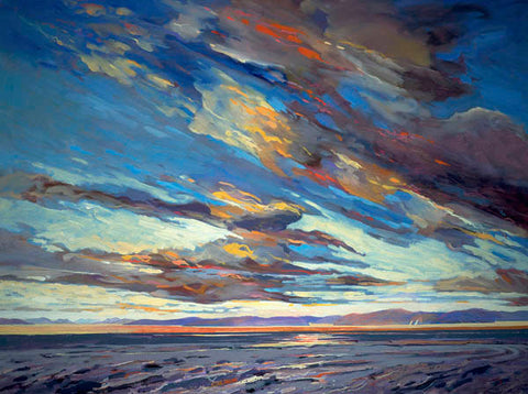 Sunset Sail, Arran (Small)