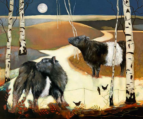 Moon Gazing (medium)