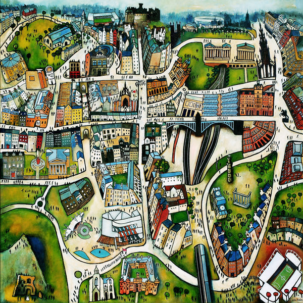 to Edinburgh (small) The Picture Framer Glasgow