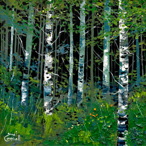 Silver Birches in Summer (Small)