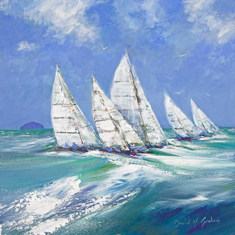 Summer Sails, Ailsa Craig (large)