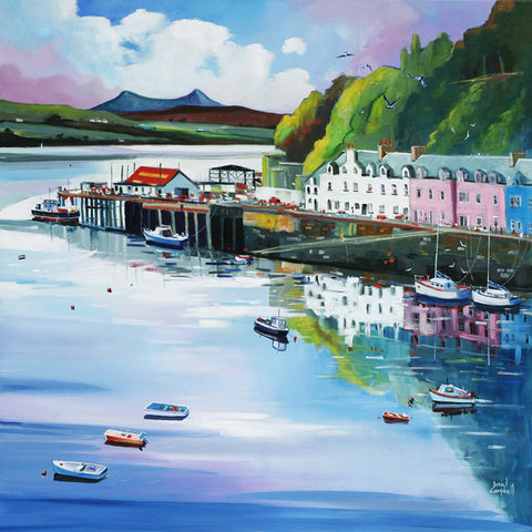 The Pink House, Portree (Small)