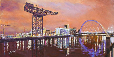 Evening Glow Clydeside (Large)