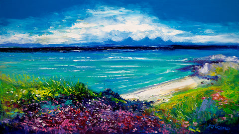 "The Paps of Jura from Isle of Gigha" Medium
