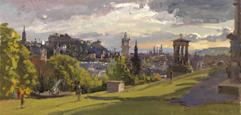 Early May Evening from Calton Hill